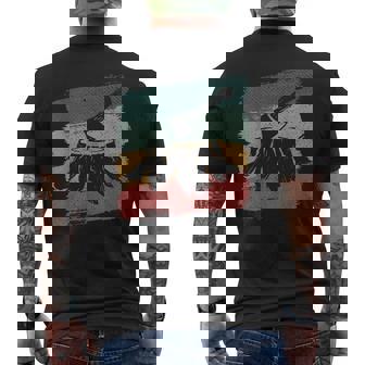 Retro Árbol Forestal Maderero Hacha Leñador Camiseta Hombre Estampado Espalda - Regaloses
