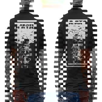 Retro Astronaut Intage Ad Astra Astronomía Ciencia Camiseta Hombre Estampado Espalda - Regaloses