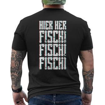 Retro Here Here Fischi Fischi Fischi T-Shirt mit Rückendruck - Geschenkecke