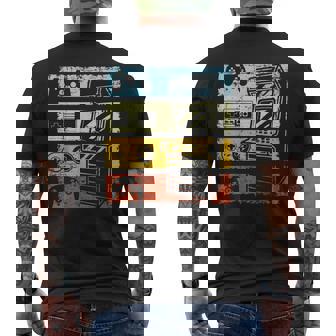 Retro Game Machine Gaming Gamerintage T-Shirt mit Rückendruck - Seseable
