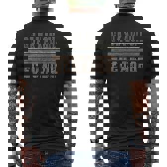 Retro Guayaquil Ecuador Sin Mangas Camiseta Hombre Estampado Espalda - Regaloses