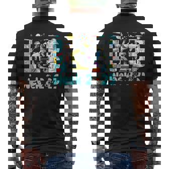 Retro Lab Week 2025 Lab Medical Science Laboratory Lab Squad Men's T-shirt Back Print - Monsterry