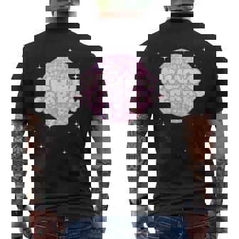 Retro Neurodivergent Neurosparkly Autism Spectrum Adhd Men's T-shirt Back Print - Monsterry