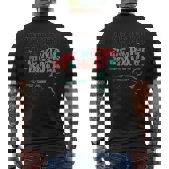 Retro OT Fine Motor Promoter Occupational Therapy Therapist Men's Back Print T-Shirt - Monsterry