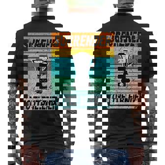 Retro Smoothie Surrender To The Blender Vegetable Smoothie Men's Back Print T-Shirt - Monsterry