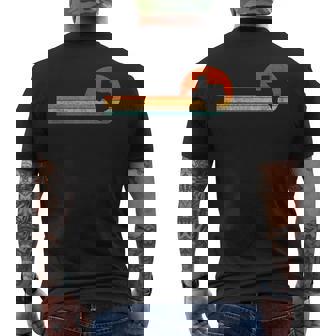 Retro Texas Texas Home Texas Roots Vintage Men's Back Print T-Shirt - Monsterry