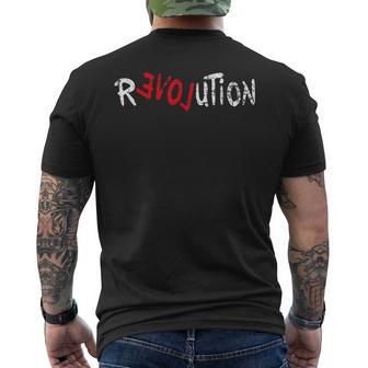 Revolution Love Love Anarchie Protest T-shirt imprimé au dos - Cadeauxyz