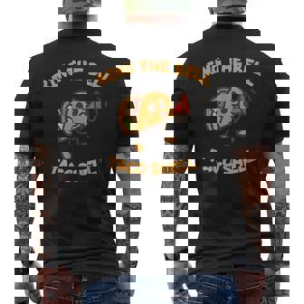 Ring The Bell Taco Shell For Taco Lover And Maker Men's Back Print T-Shirt - Monsterry