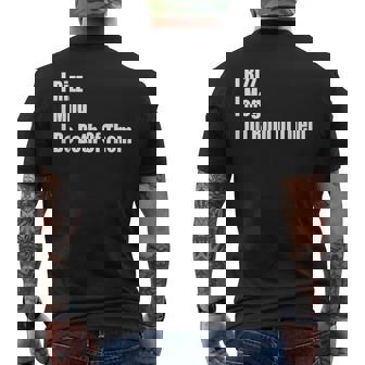 I Rizz I Mog I Do Both Of Them Meme W Rizz And Mog Men's Back Print T-Shirt - Monsterry