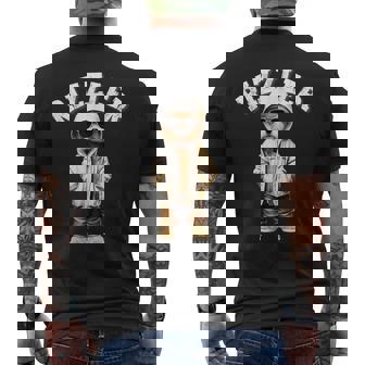 Rizzler Dog W Rizz Meme Rizzler With The Rizz Teen Men's Back Print T-Shirt - Monsterry