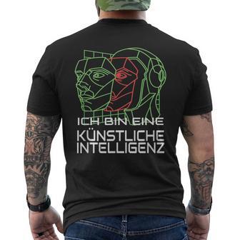 Robot Costume Artificial Intelligence Ai Technology Carnival T-Shirt mit Rückendruck - Geschenkecke