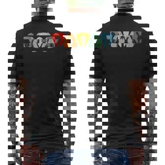 Rock Jazz Music Band Têtes De Guitare Acoustique Èlectrique T-shirt imprimé au dos - Cadeauxyz