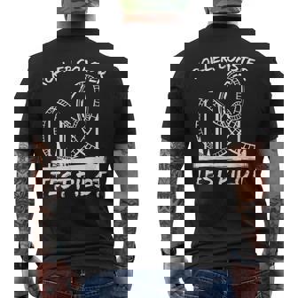 Roller Coaster Test Pilot Roller Coaster T-Shirt mit Rückendruck - Geschenkecke