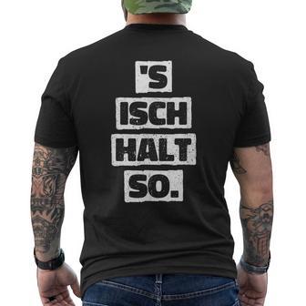 S Isch Halt So Cool And T-Shirt mit Rückendruck - Geschenkecke