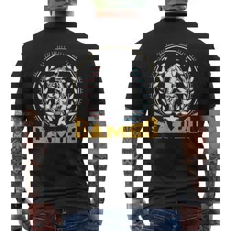 Sambo Cazas Artes Marciales Entrenador Formación Camiseta Hombre Estampado Espalda - Regaloses