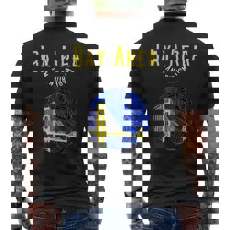 San Francisco Bay Area Bridge Tatouage Polynésian Warrior T-shirt imprimé au dos - Cadeauxyz