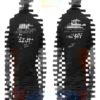 San Francisco Skyline Trip 2025 Here We Come Matching Team Men's T-shirt Back Print | Mazezy