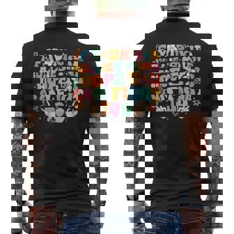 Sarcastic If Your Kid Bullies Mine I Hope You Can Fight Too Tank Top Men's Back Print T-Shirt - Monsterry