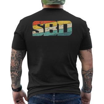 Sbd Squat Bench Deadlift Powerlifting T-Shirt mit Rückendruck - Geschenkecke