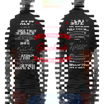 Schatz Geschenkalentinstag Ehemann Ehefrauerlobte Spruch T-Shirt mit Rückendruck - Geschenkecke