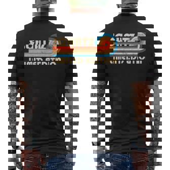 Schatz Surname Retrointage 80S 90S Birthday Reunion T-shirt imprimé au dos - Cadeauxyz