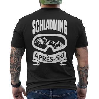 Schladming Apres Ski Holiday Skiers Apres-Ski Party T-Shirt mit Rückendruck - Geschenkecke