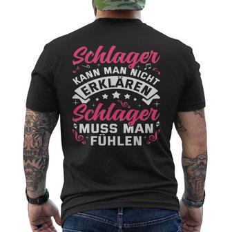 Schlager Kann Man Nicht Erklärlichen Sch S T-Shirt mit Rückendruck - Geschenkecke