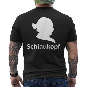 Schlaukopf Weidel For German Chancellor T-Shirt mit Rückendruck - Geschenkecke