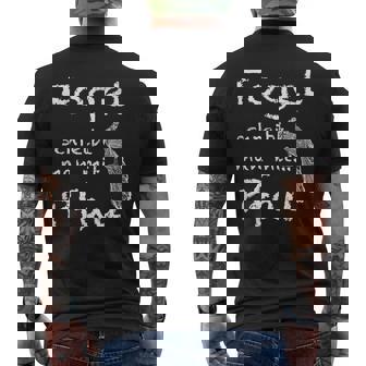 Schule Lehrer Unterricht Spruch T-Shirt mit Rückendruck - Geschenkecke