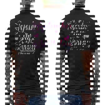September Is My Birthday Yes The Whole Month Birthday Men's Back Print T-Shirt - Monsterry