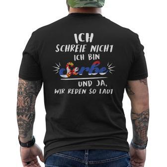 Serbia Serbe Serbian Jugo T-Shirt mit Rückendruck - Geschenkecke