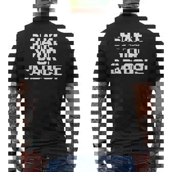Shake Your Caboose Fantaisie Dansant T-shirt imprimé au dos - Cadeauxyz