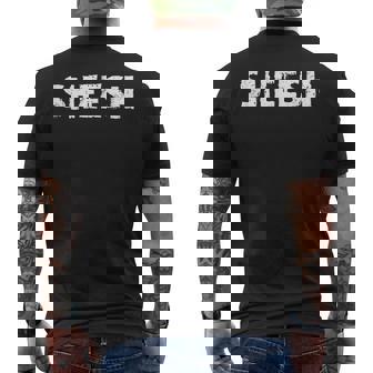 Sheesh Humoristique Avec Inscription Cuss T-shirt imprimé au dos - Cadeauxyz