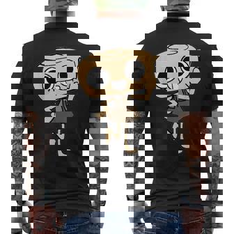 Shelly Dandy's World Plush Cute Costume Men's T-shirt Back Print - Monsterry