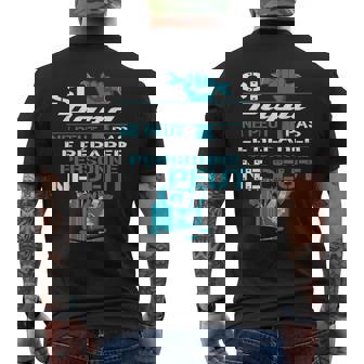 Si Papa Ne Peut Pas Le Réparer Personne Ne Peut Cadeau Drôle T-shirt imprimé au dos - Cadeauxyz