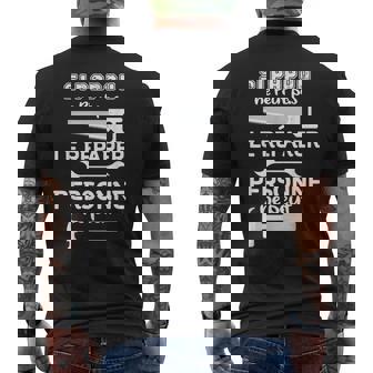 Si Papou Ne Peut Pas Le Réparer Cadeau Pour Papa Bricoleur T-shirt imprimé au dos - Cadeauxyz