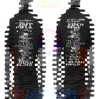 Si Tengo Que Ser Una Princesa Que Sea Guerrera 8 Marzo Cuello Camiseta Hombre Estampado Espalda - Regaloses