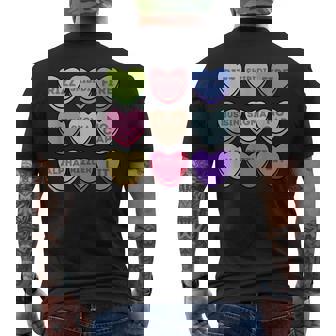 Skibidi Valentine's Day Valentine's Day Rizz No Cap Men's T-shirt Back Print - Thegiftio UK