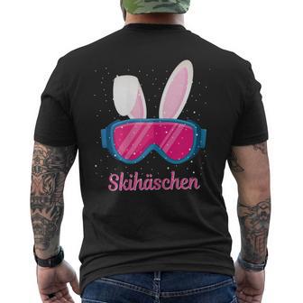 Skihaserl Ski Skihäschen Apres Ski Skiing T-Shirt mit Rückendruck - Geschenkecke