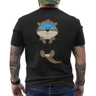 Sleeping Otter Official Otter Sleep T-Shirt mit Rückendruck - Geschenkecke