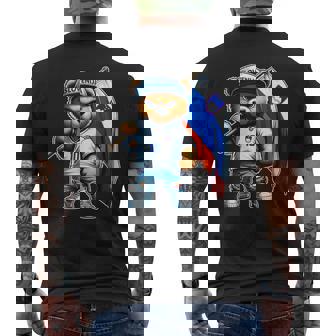Slovénie Drapeau Slovène Fier Ours En Peluche Slovenia T-shirt imprimé au dos - Cadeauxyz