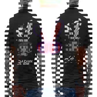 Snowboard Ski Face Ski Bunny Men's Back Print T-Shirt - Monsterry