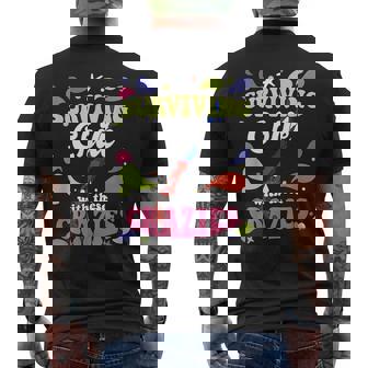 Sobrevivir A Chile Con Estos Locos Camiseta Hombre Estampado Espalda - Regaloses