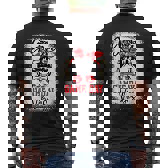 Soccer Gaga Bleached Bun Soccer Gaga Game Day Men's T-shirt Back Print - Thegiftio