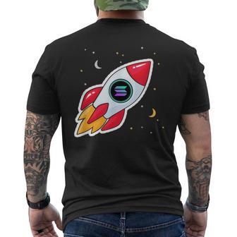 Solana Rocket To The Moon T-Shirt mit Rückendruck - Geschenkecke