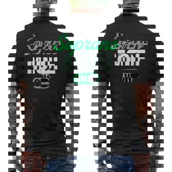 Soprano Mode An Choral Choral Chanteur Cadeau T-shirt imprimé au dos - Cadeauxyz