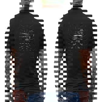Sound Engineer Rib Cage Wired For Sound Camiseta Hombre Estampado Espalda - Regaloses