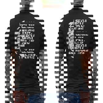 Special Teams Special Plays Special Players Men's Back Print T-Shirt - Monsterry