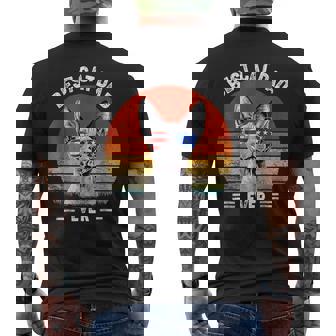 Sphynx Sphinx Dad Cat Sphinx Sans Poils Pour Les Amoureux Des Chats T-shirt imprimé au dos - Cadeauxyz