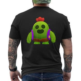 Spike Brawl Essential For Kid Men's T-shirt Back Print - Thegiftio UK